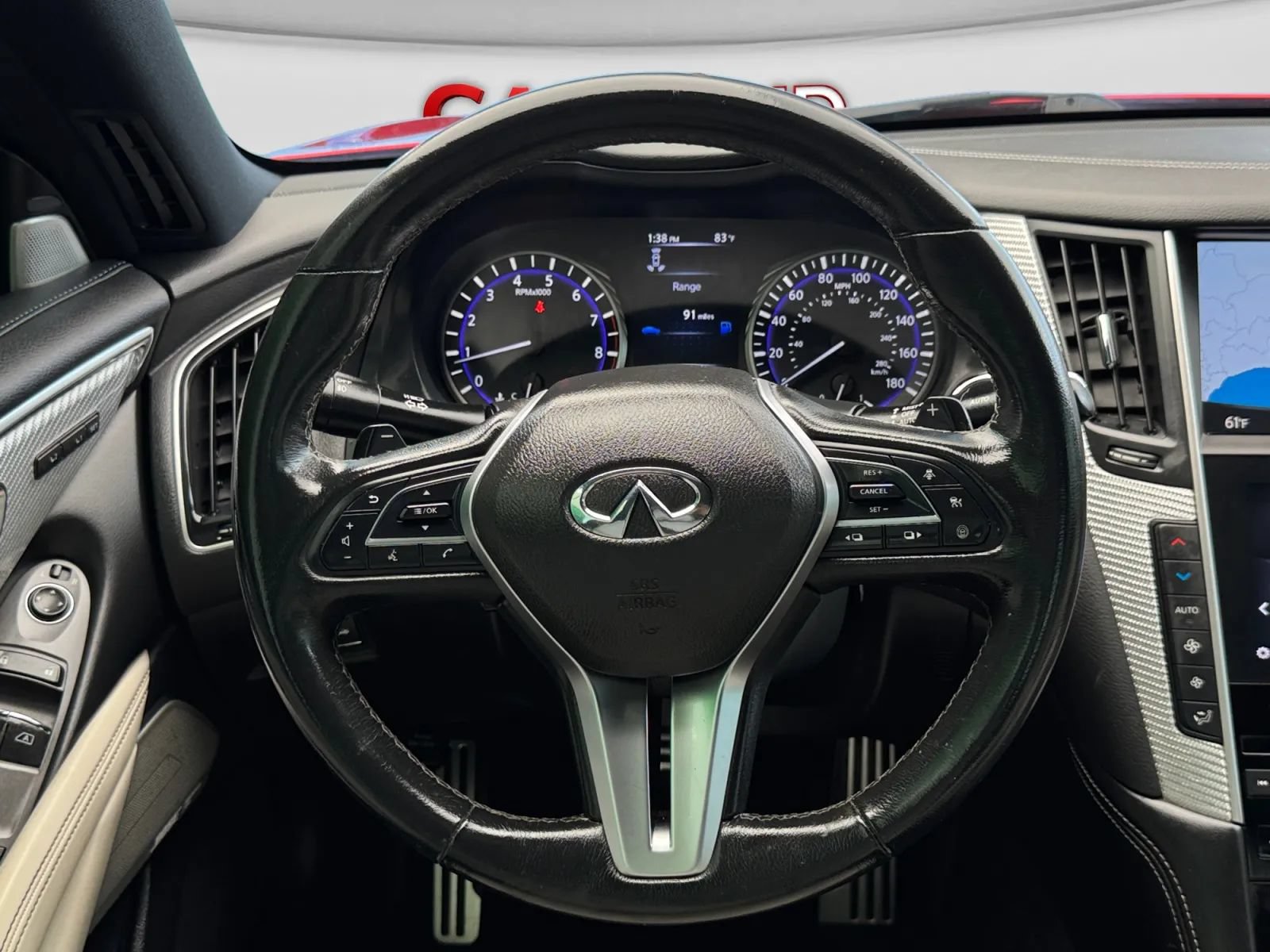 Used 2019 INFINITI Q60 Red Sport 400 w/ Proactive Package RWD image 23