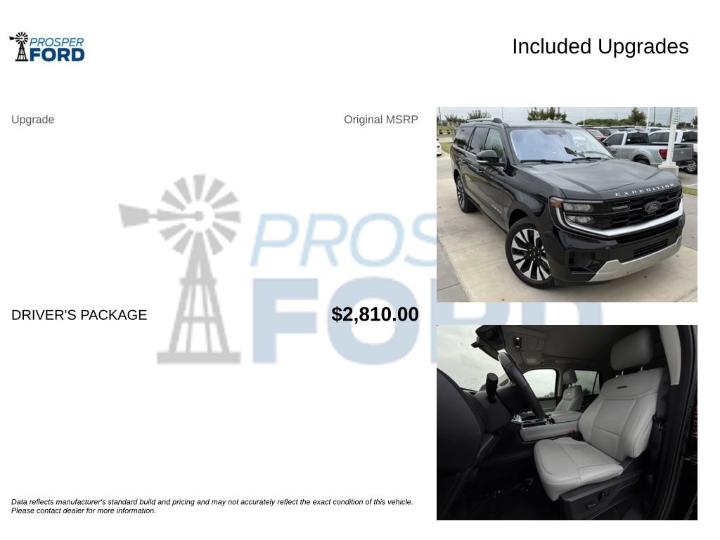Certified 2025 Ford Expedition Max Platinum w/ Driver's Package AWD/4WD image 3