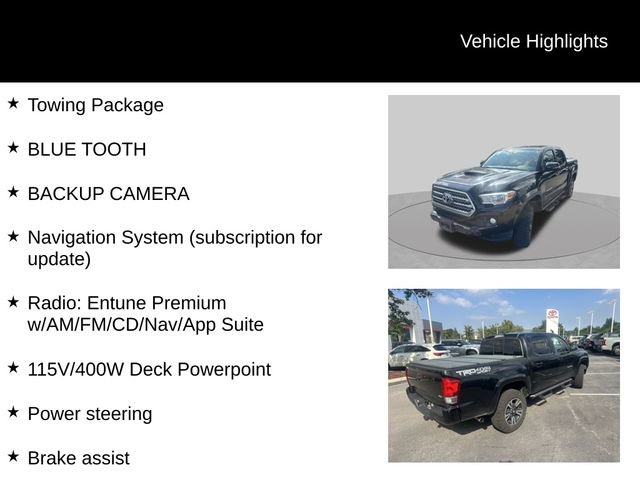Used 2016 Toyota Tacoma TRD Sport w/ Towing Package AWD/4WD image 7