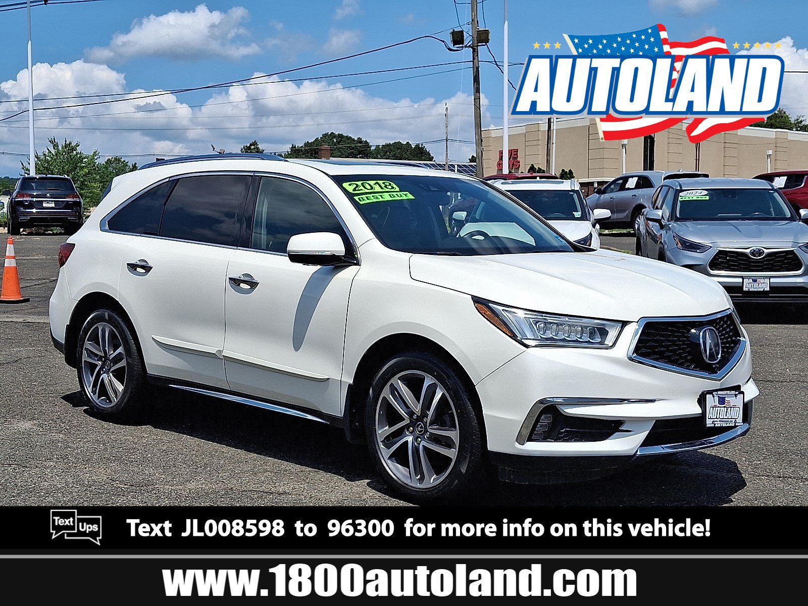 Used 2018 Acura MDX SH-AWD w/ Advance Package