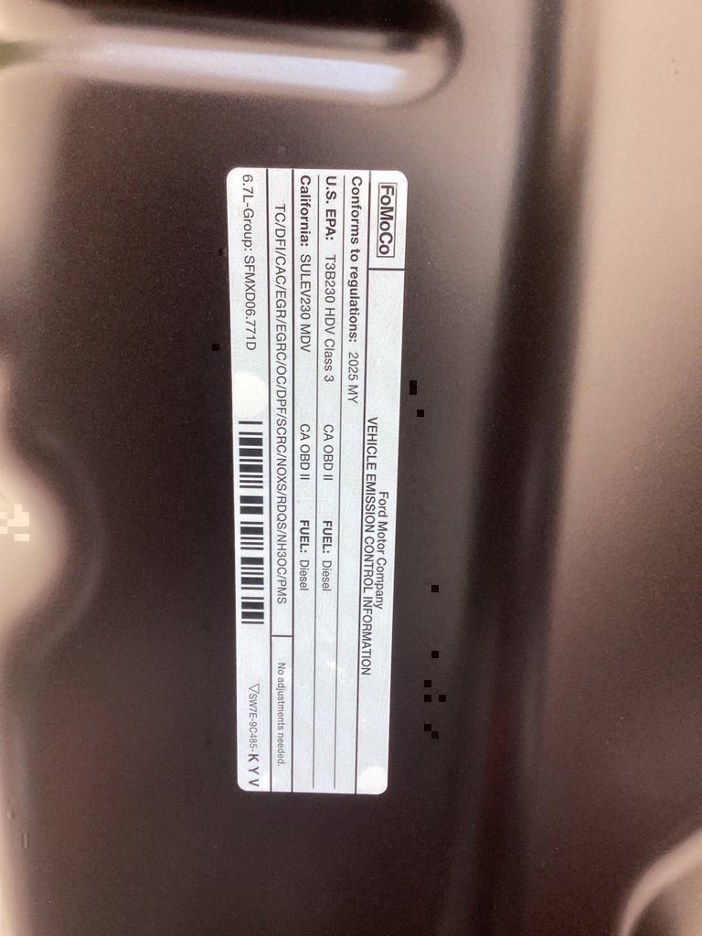 New 2025 Ford F250 Lariat w/ Black Appearance Package image 77