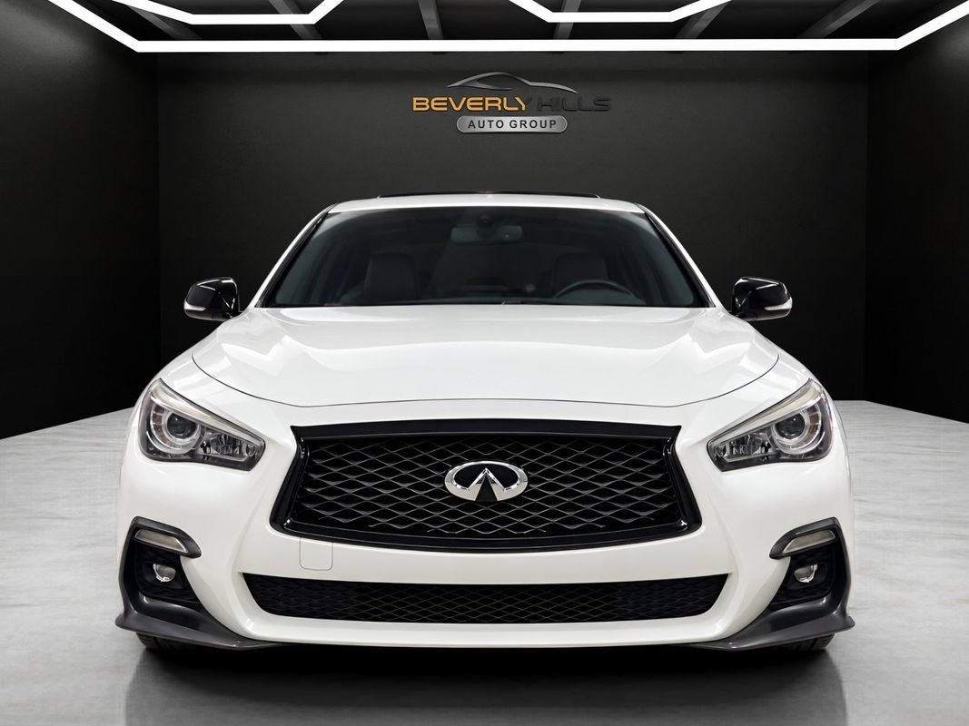 Used 2018 INFINITI Q50 Red Sport 400 AWD/4WD image 4