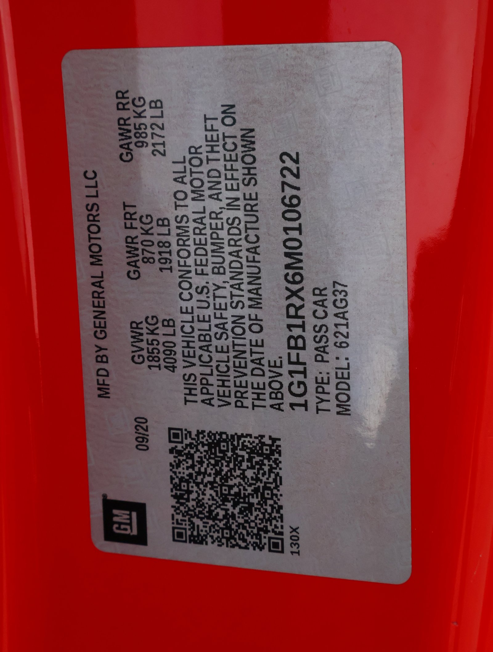 Used 2021 Chevrolet Camaro LT image 19