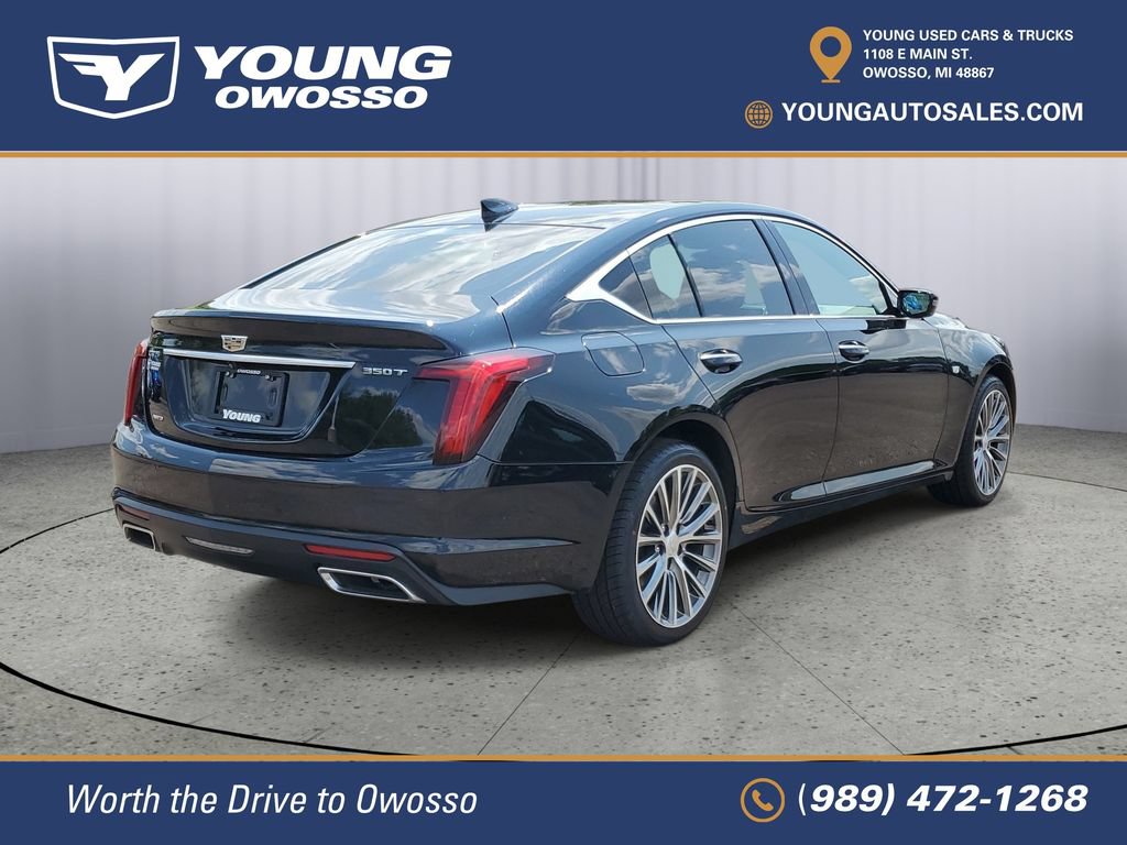 Used 2021 Cadillac CT5 Premium Luxury w/ Climate Package AWD/4WD image 3