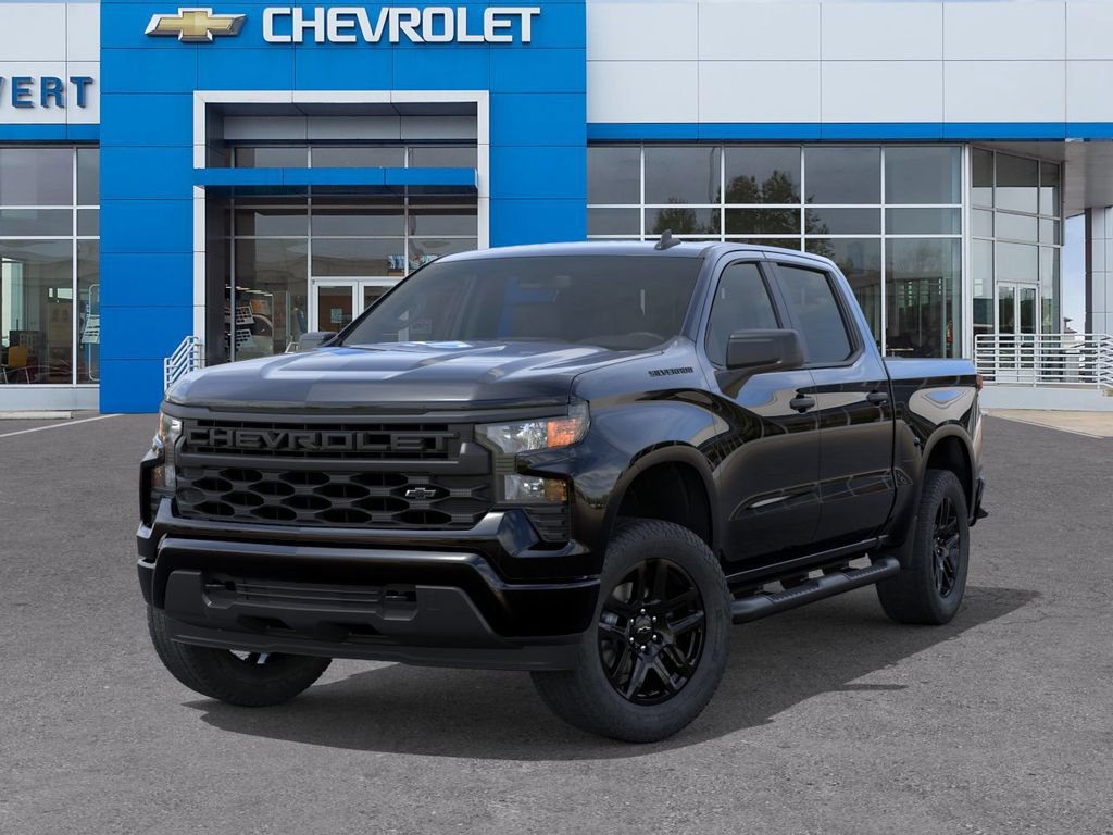 New 2026 Chevrolet Silverado 1500 Custom w/ Turbomax Blackout Package RWD image 6