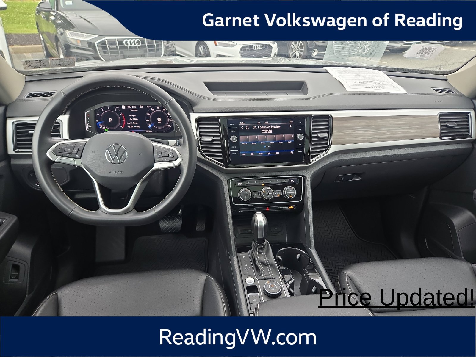 Used 2023 Volkswagen Atlas SEL AWD/4WD image 16