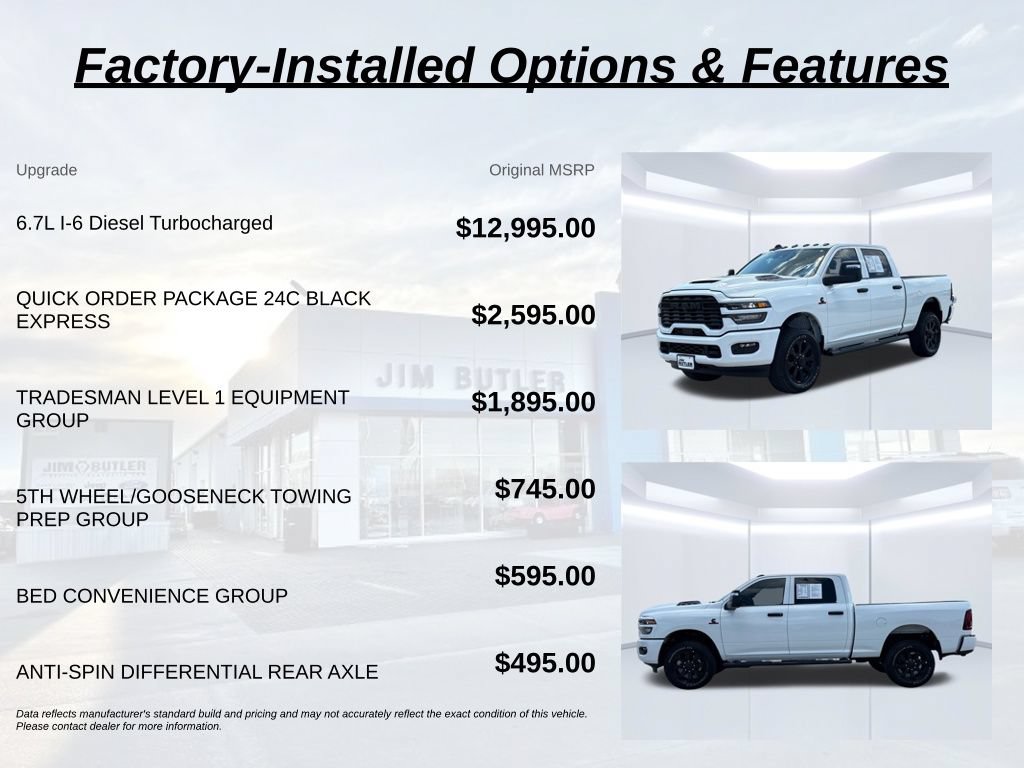 Used 2026 RAM 2500 Tradesman AWD/4WD image 3