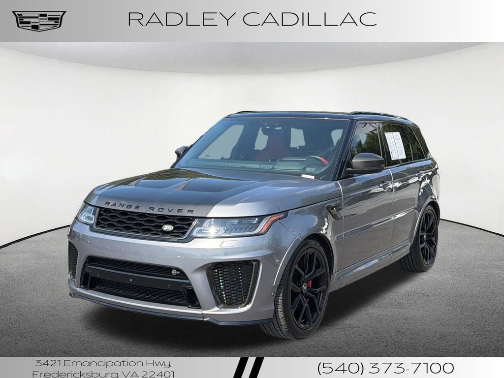 Used 2021 Land Rover Range Rover Sport SVR AWD/4WD image 1