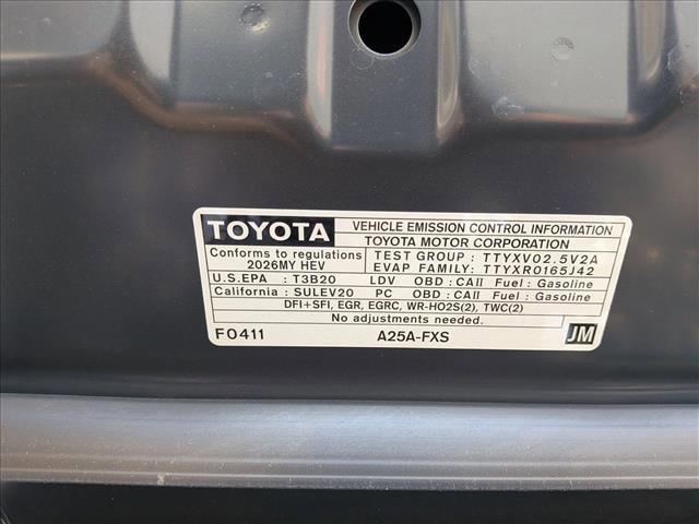 Certified 2026 Toyota Camry LE FWD image 25