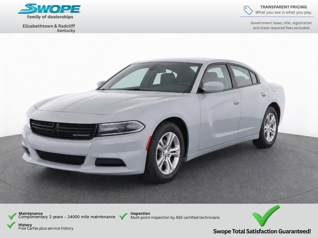 Used 2021 Dodge Charger SXT w/ Leather Interior Group RWD image 1