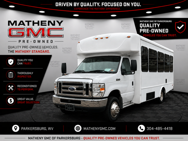 Used 2019 Ford E-350 and Econoline 350 Super Duty w/ Shuttle Bus Prep Package RWD image 1