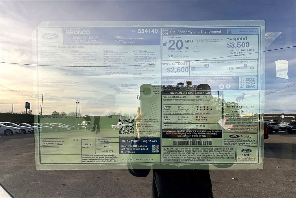 New 2025 Ford Bronco Big Bend w/ Black Diamond Package image 12