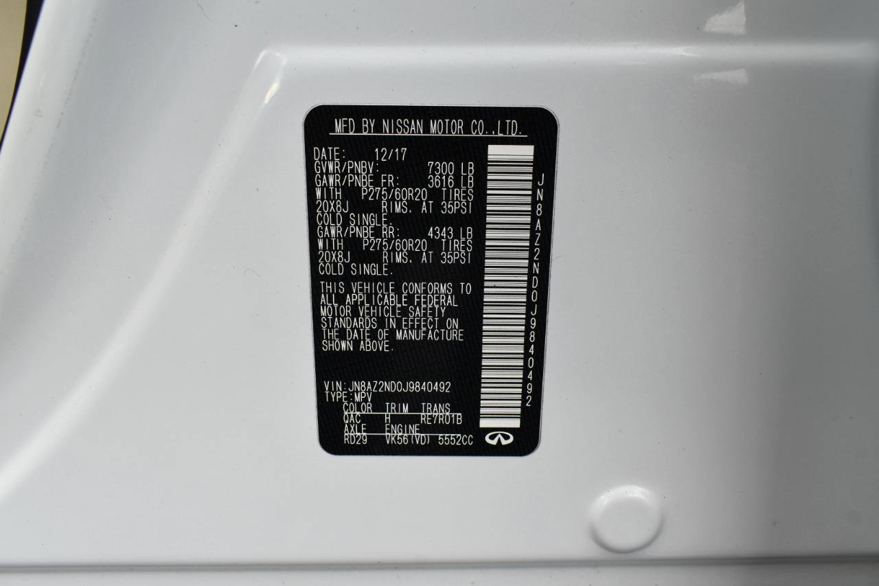 Used 2018 INFINITI QX80 2WD w/ Driver Assistance Package image 51