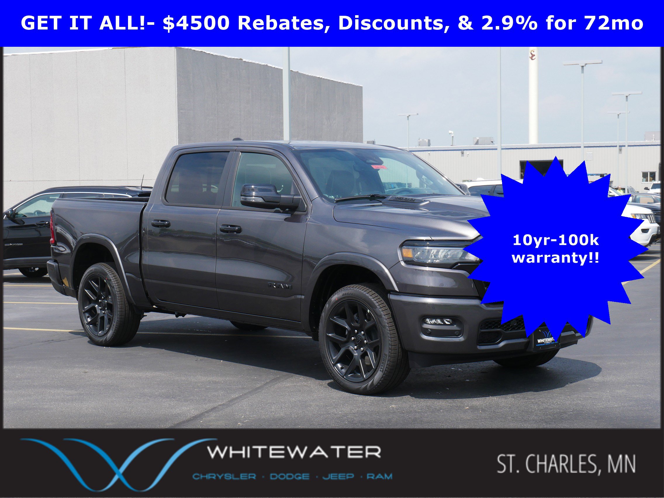 New 2026 RAM 1500 Laramie w/ Night Edition image 1