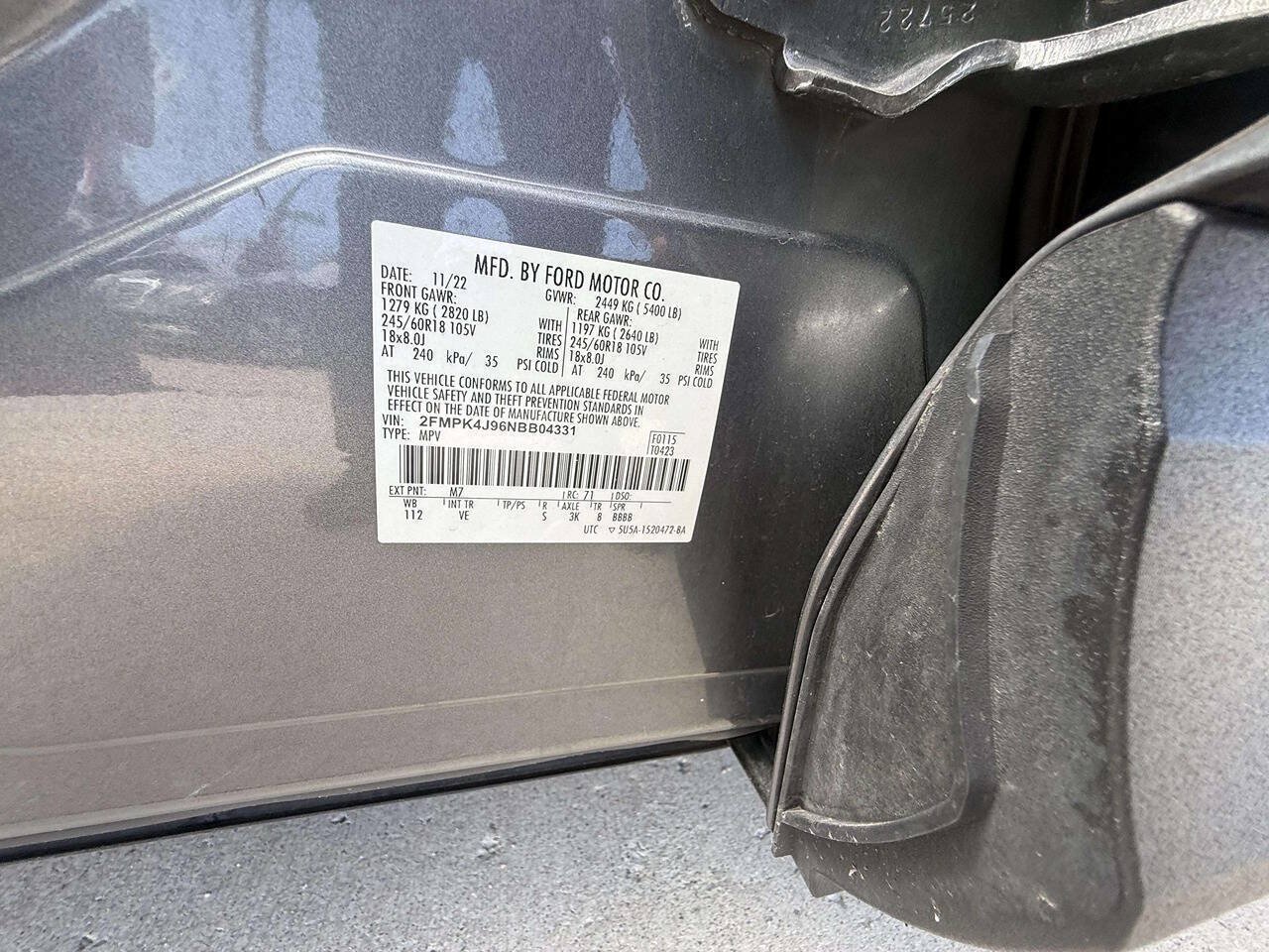 Used 2022 Ford Edge SEL AWD/4WD image 21