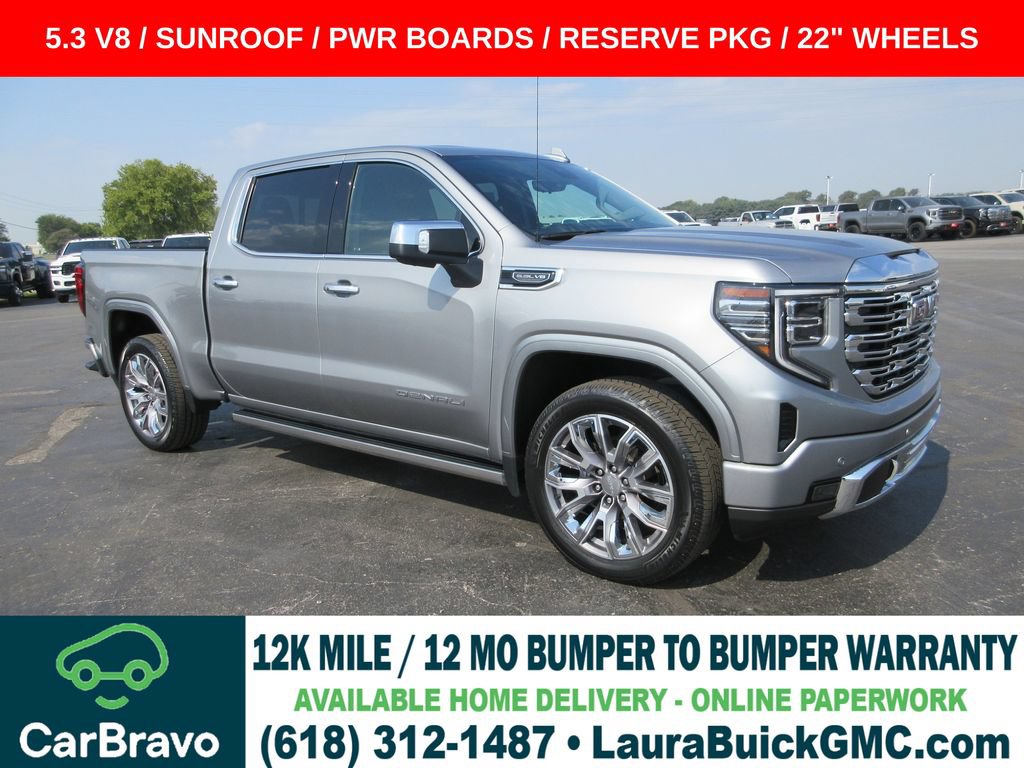 Certified 2024 GMC Sierra 1500 Denali w/ Denali Reserve Package AWD/4WD image 1