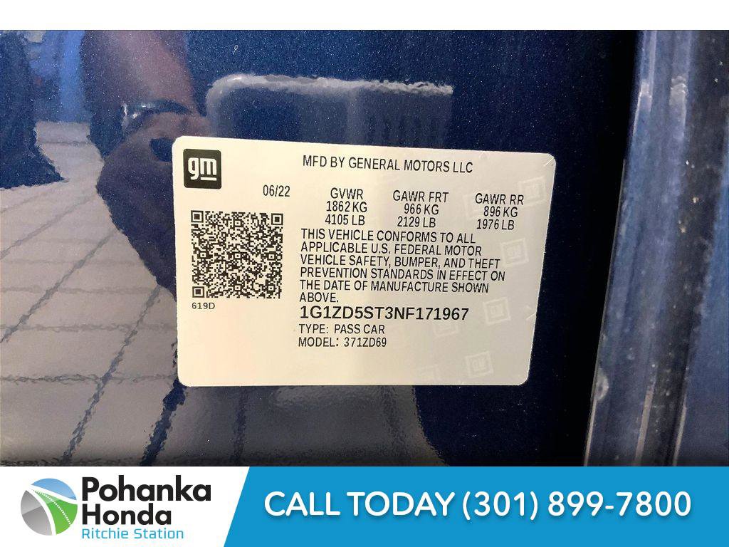 Used 2022 Chevrolet Malibu LT image 34