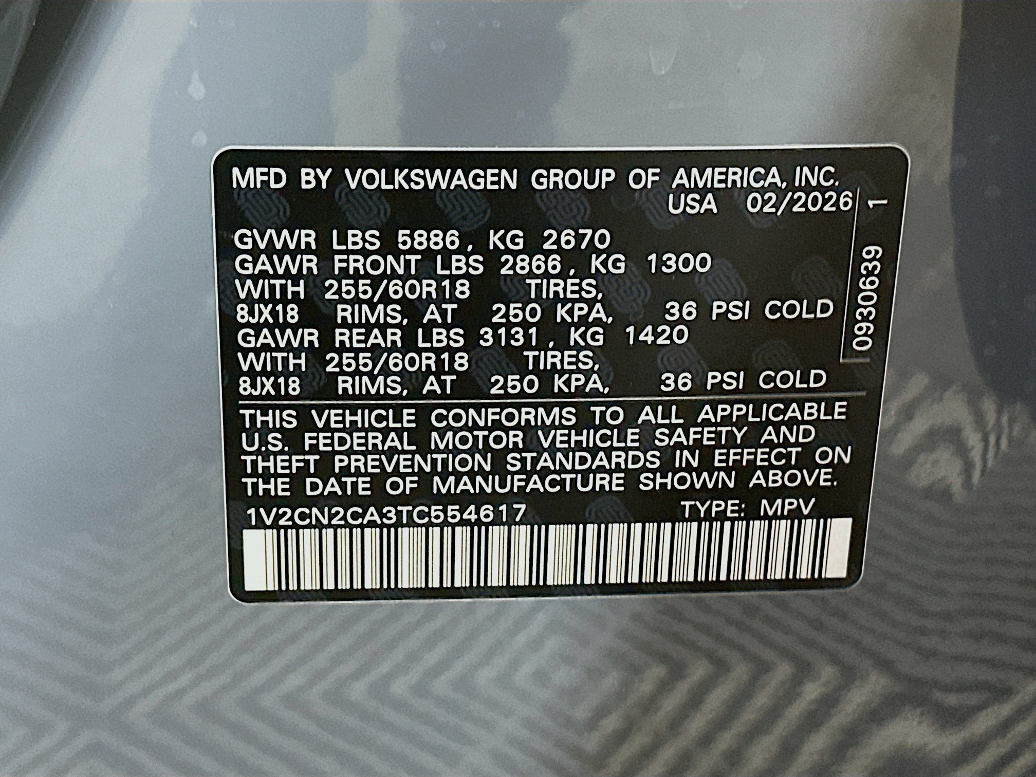 New 2026 Volkswagen Atlas Peak Edition AWD/4WD image 32