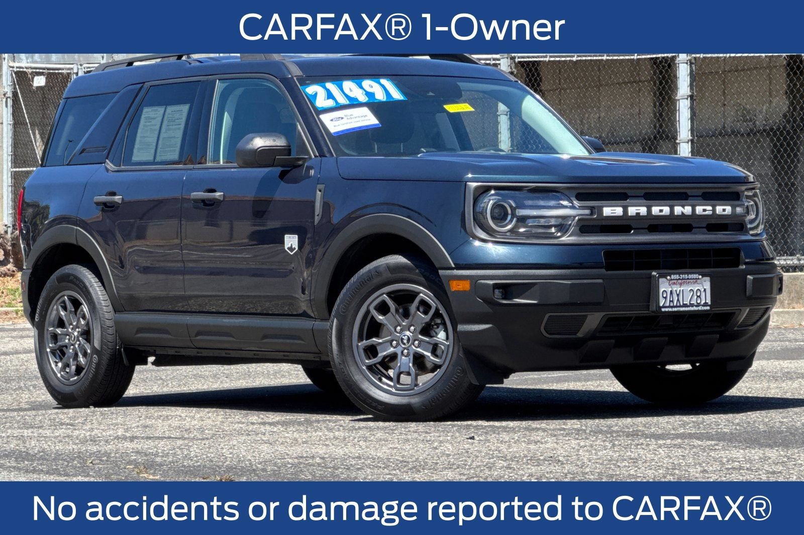 Certified 2021 Ford Bronco Sport Big Bend AWD/4WD image 3