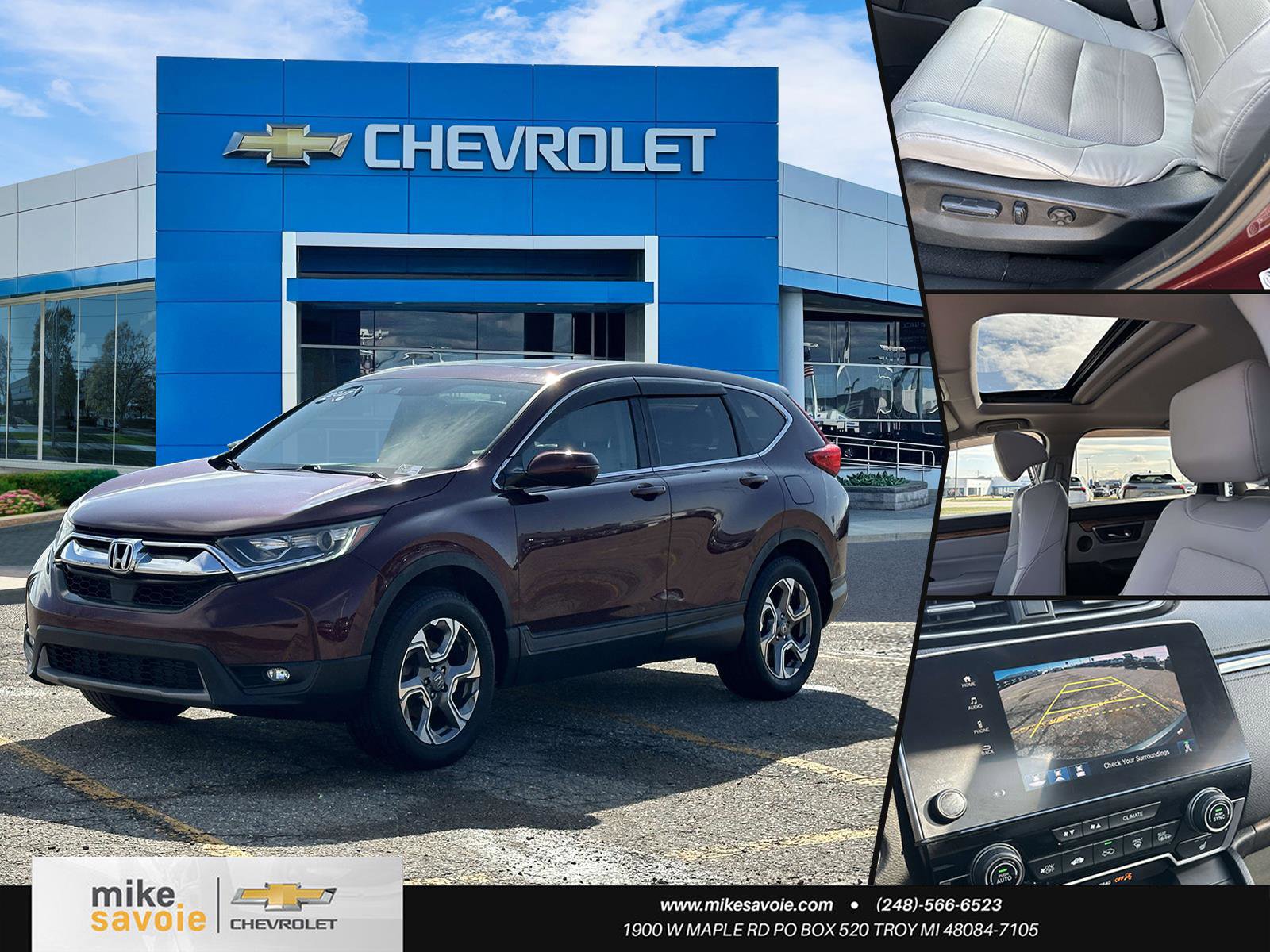 Used 2017 Honda CR-V EX-L image 1