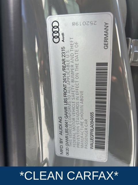 Used 2020 Audi A3 2.0T Premium Plus w/ Premium Plus Package AWD/4WD image 3