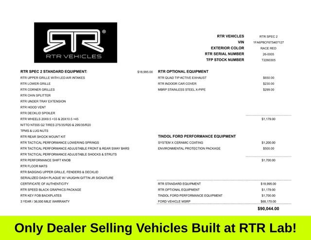 New 2026 Ford Mustang GT RWD image 2