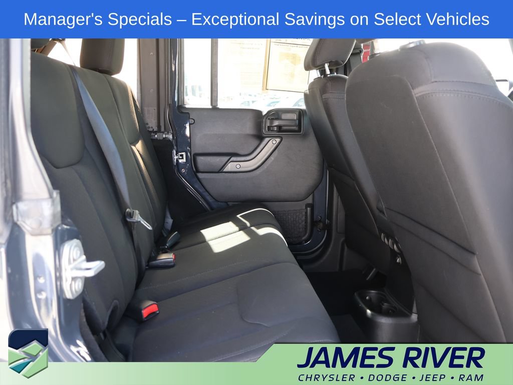 Used 2017 Jeep Wrangler Unlimited Sport w/ Quick Order Package 24S AWD/4WD image 12