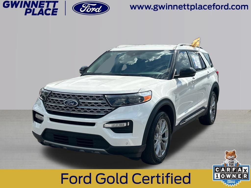 Certified 2022 Ford Explorer Limited w/ Equipment Group 301A RWD image 1