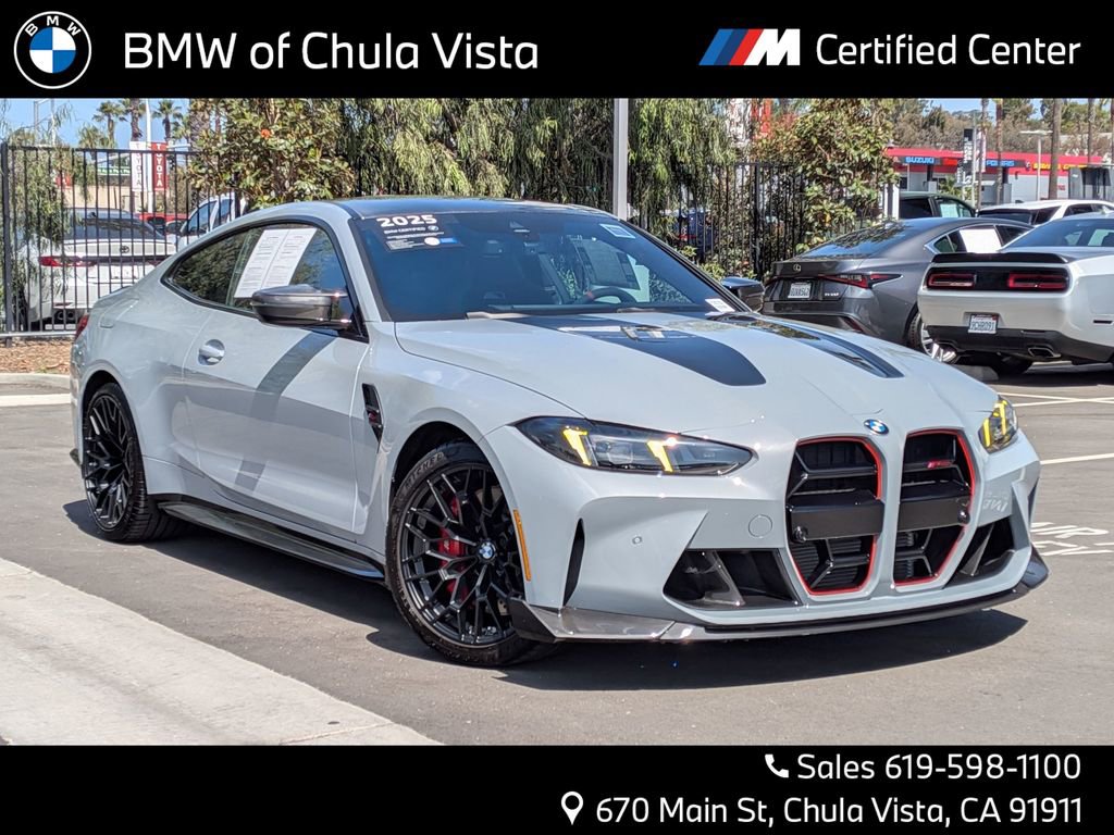 Certified 2025 BMW M4 CS AWD/4WD image 1