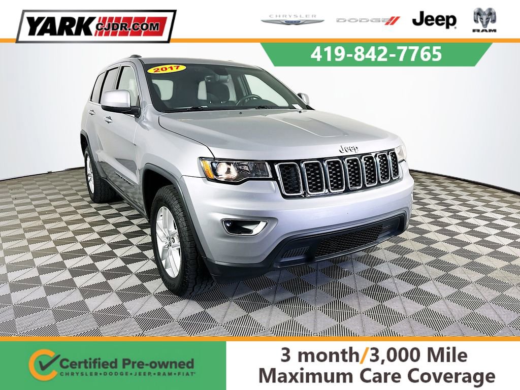 Certified 2017 Jeep Grand Cherokee Laredo w/ Quick Order Package 23E
