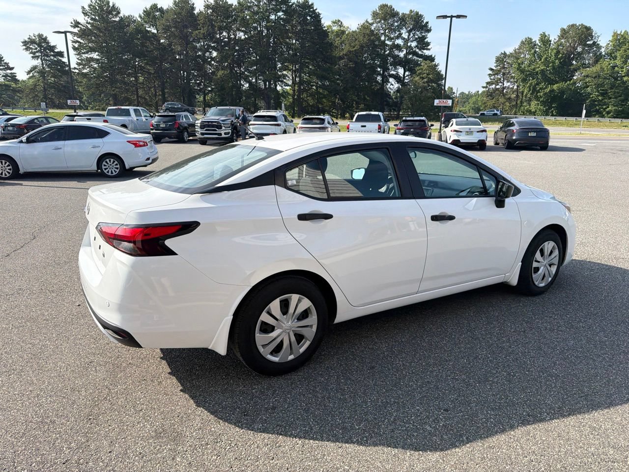 Used 2024 Nissan Versa S w/ Trunk Package FWD image 9