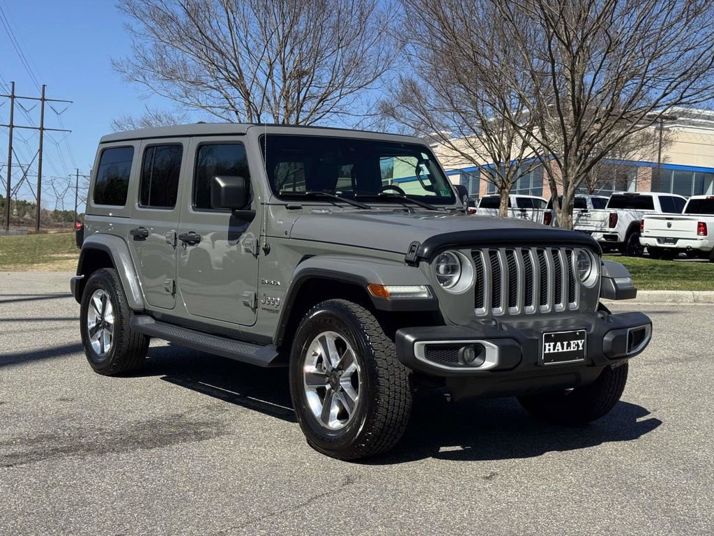 Used 2021 Jeep Wrangler Unlimited Sahara image 2