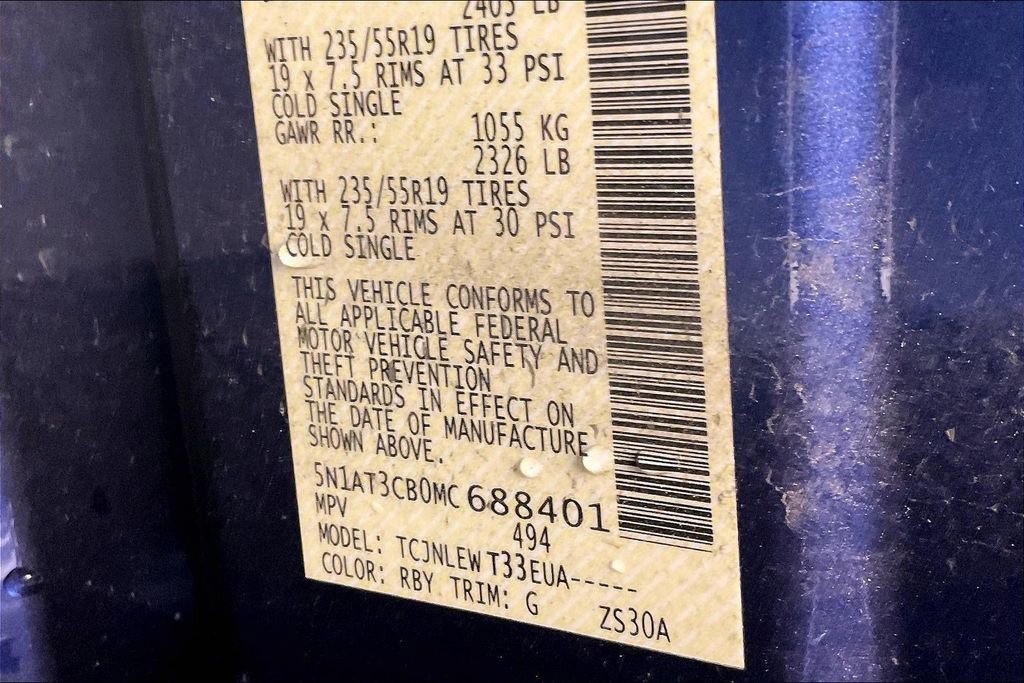 Certified 2021 Nissan Rogue SL image 29