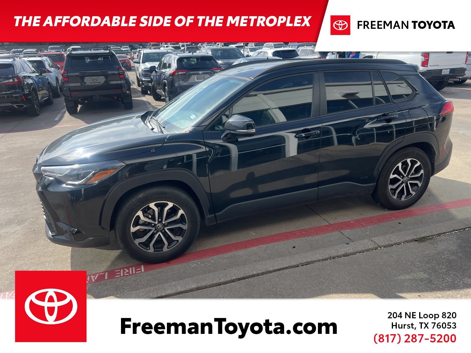 Used 2023 Toyota Corolla Cross AWD Hybrid video 1