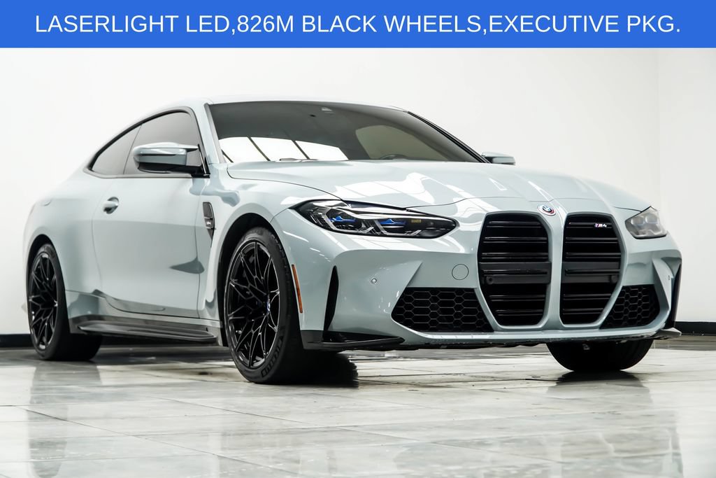 Used 2022 BMW M4 Coupe w/ Executive Package RWD image 4