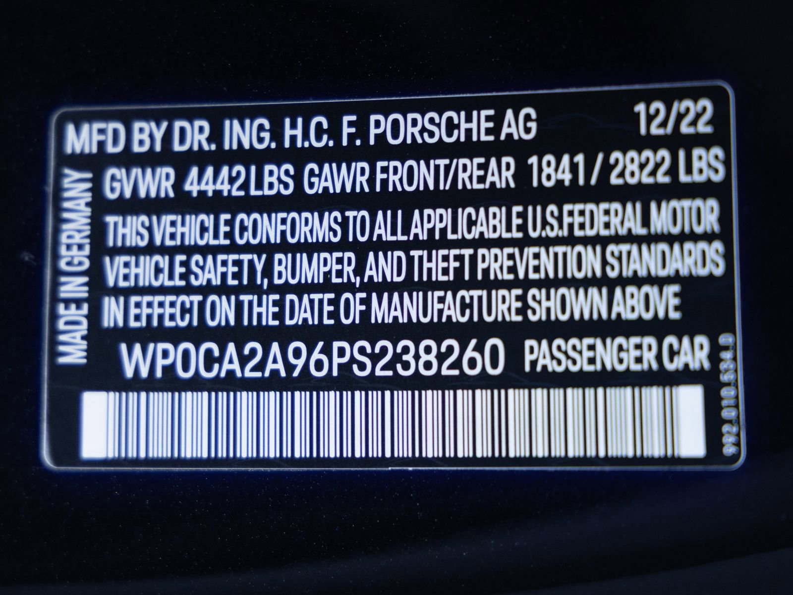 Certified 2023 Porsche 911 Carrera image 36