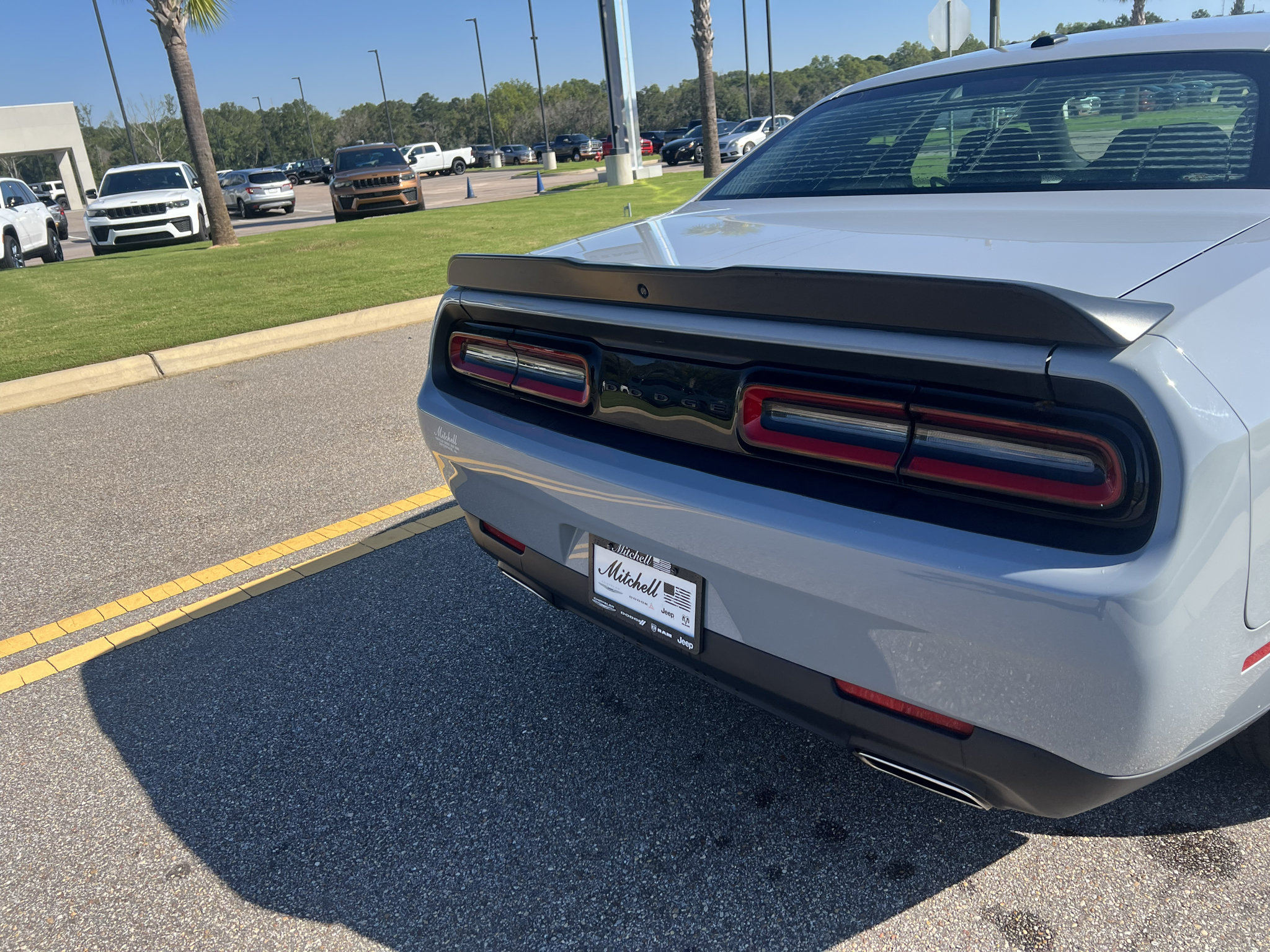 Used 2022 Dodge Challenger SXT w/ Blacktop Package RWD image 4