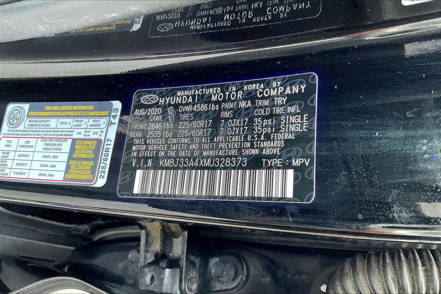 Used 2021 Hyundai Tucson Value FWD image 33
