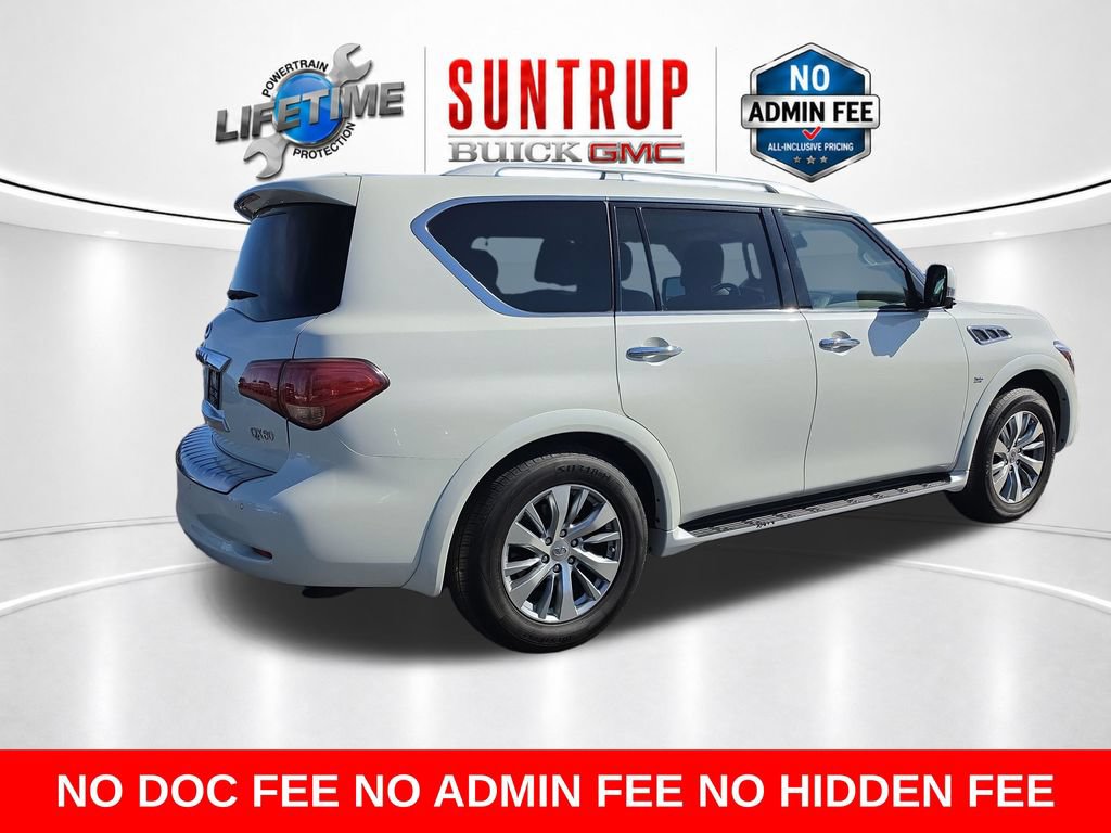 Used 2017 INFINITI QX80 4WD w/ Driver Assistance Package image 7