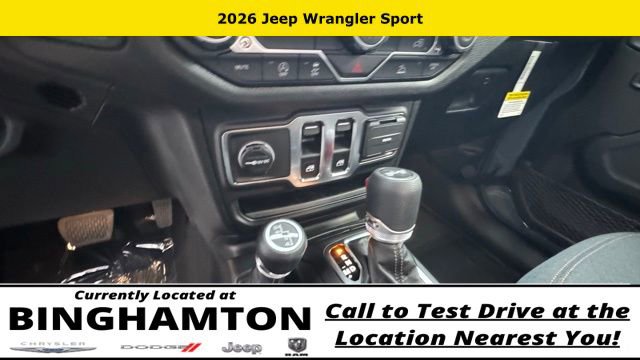 New 2026 Jeep Wrangler Sport AWD/4WD image 12