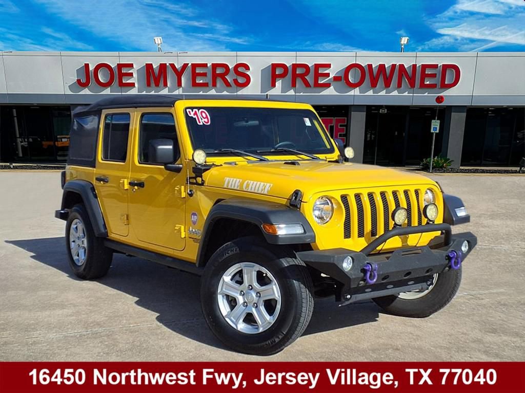 Used 2019 Jeep Wrangler Unlimited Sport S