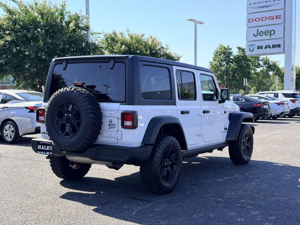 Certified 2022 Jeep Wrangler Unlimited Sport AWD/4WD image 2