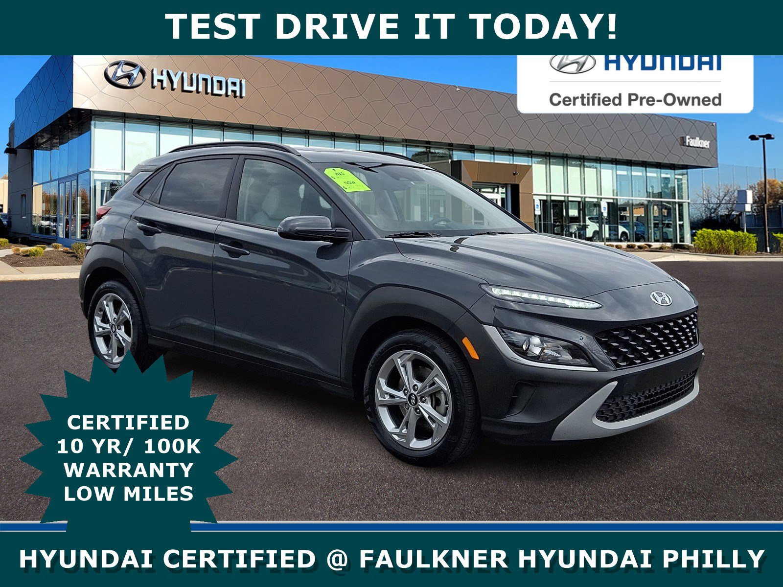Certified 2023 Hyundai Kona SEL w/ Convenience Package