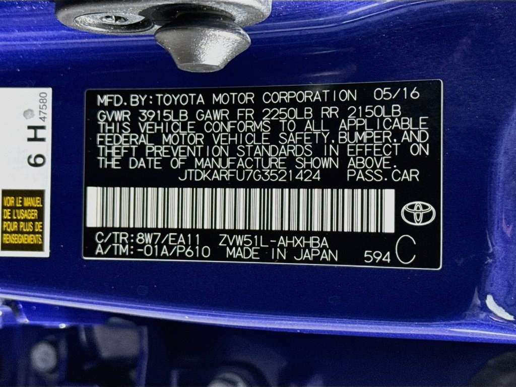 Used 2016 Toyota Prius Four Touring FWD image 39
