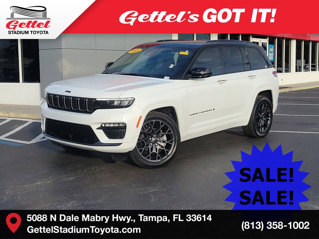 Used 2025 Jeep Grand Cherokee Summit w/ Obsidian Package image 1