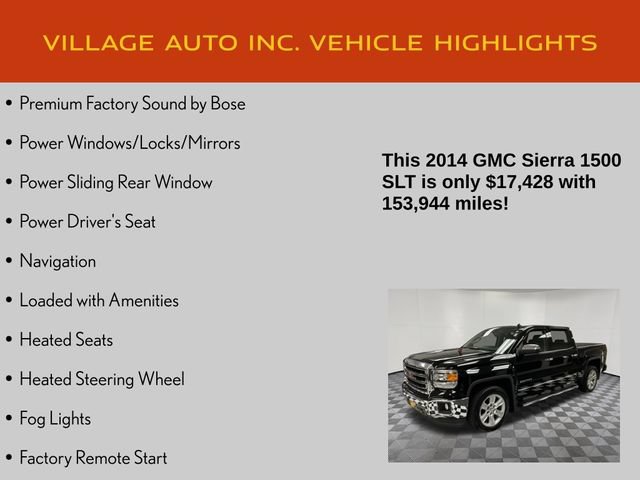 Used 2014 GMC Sierra 1500 SLT AWD/4WD image 14