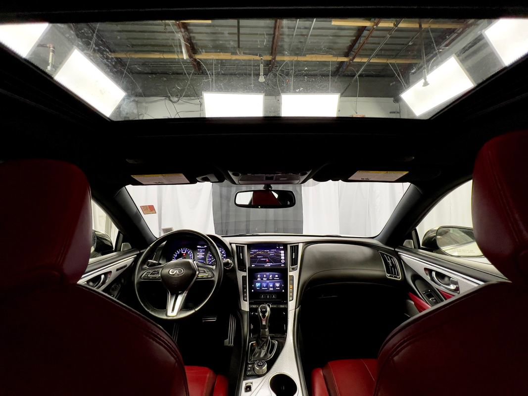 Used 2018 INFINITI Q60 Red Sport 400 w/ Sensory Package 3.0T Sport image 20