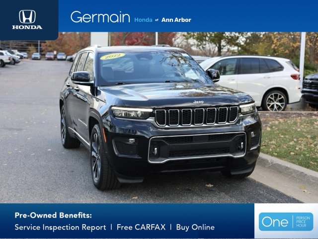 Used 2022 Jeep Grand Cherokee Overland w/ Luxury Tech Group IV