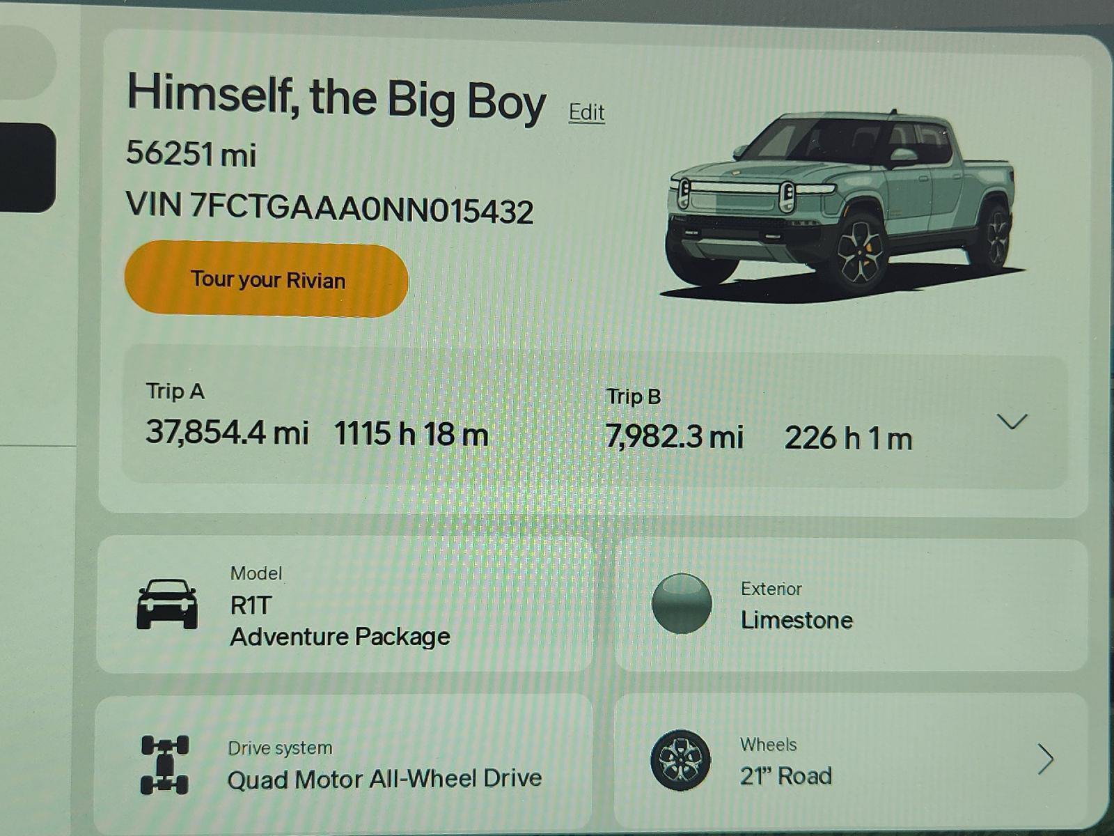 Used 2022 Rivian R1T Adventure AWD/4WD image 16