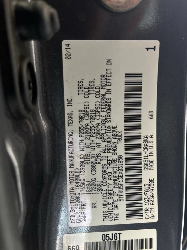 Used 2014 Toyota Tundra SR RWD image 78